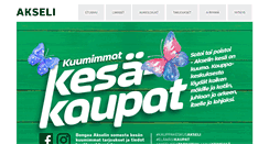 Desktop Screenshot of kauppakeskusakseli.fi